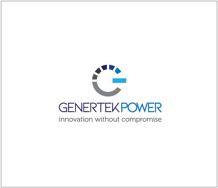 Genertek Power Logo design