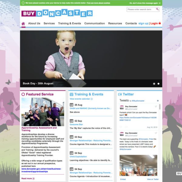 graphic design services buy-doncaster-website-background-Doncaster-Council