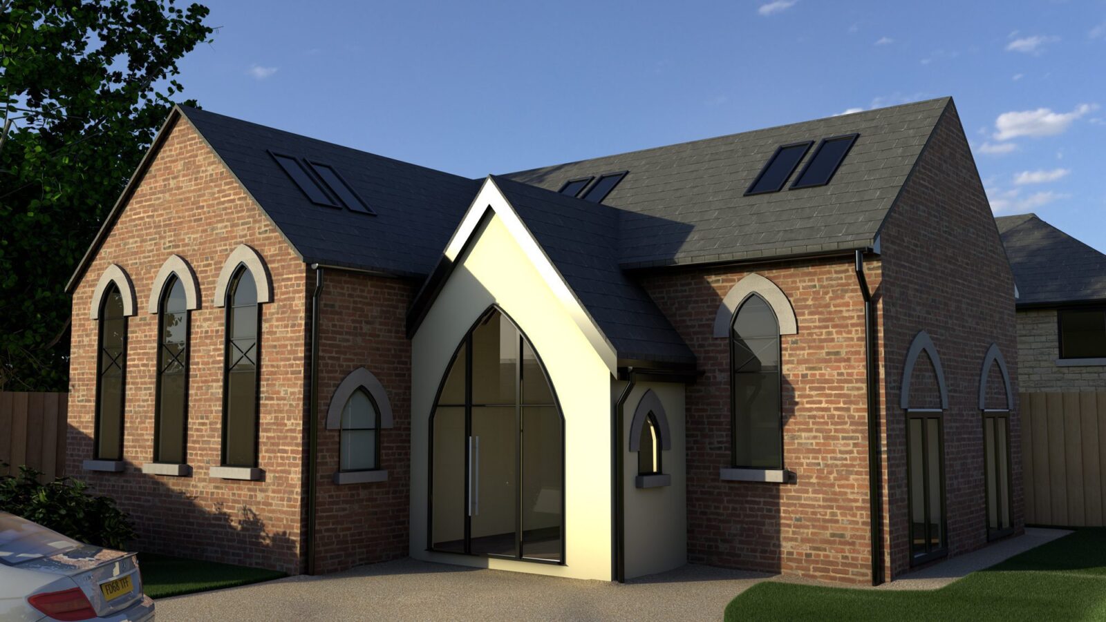 3D visual Converted Chapel Warmsworth Doncaster