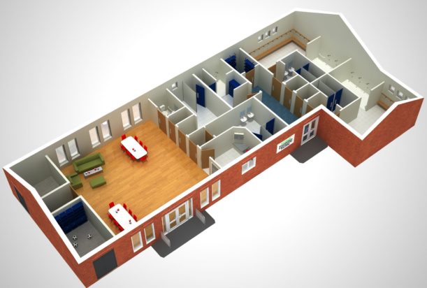 3d Visual 2 Room Plan Doncaster