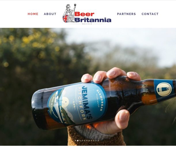 beer-britannia-website-design-Sutton-Coldfield,-desktop