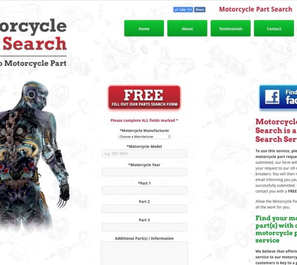 motorcycle-part-search-website-design-doncaster-desktop