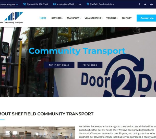 sheffield-community-transport-website-design