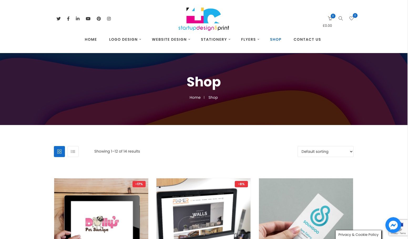 4C Creatives Online Shop - Purchase Logo design Packages, Website Packages Stationery and Flyers