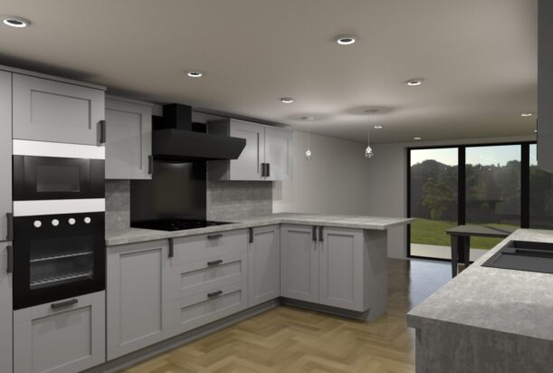 Galway Mews kitchen visual 2