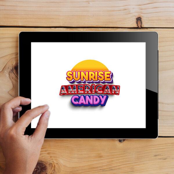 sunrise-american-candy-logo-design-doncaster