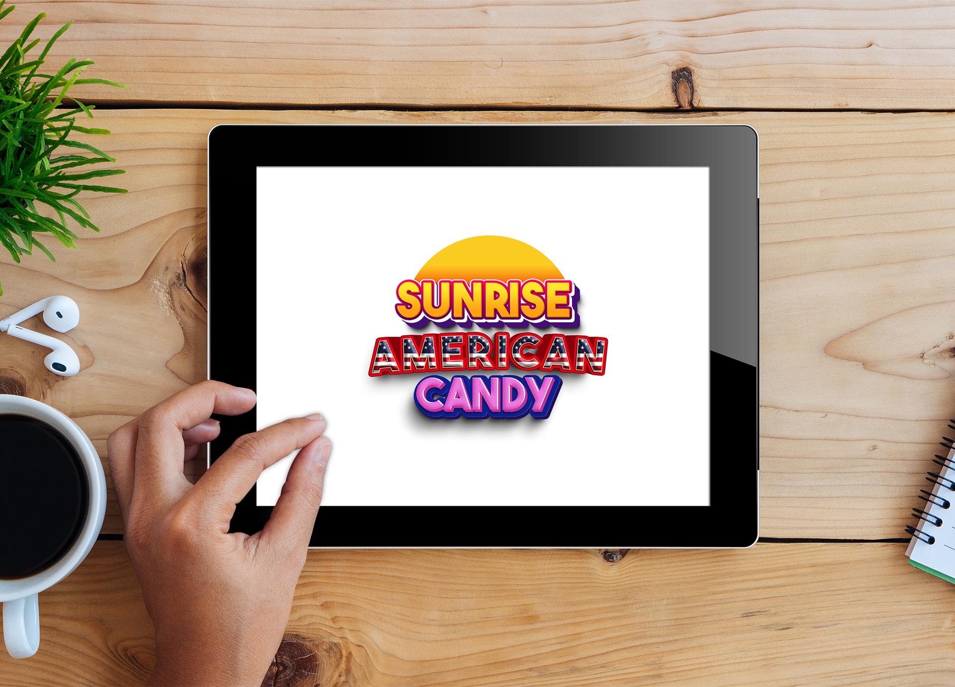 sunrise-american-candy-logo-design-doncaster