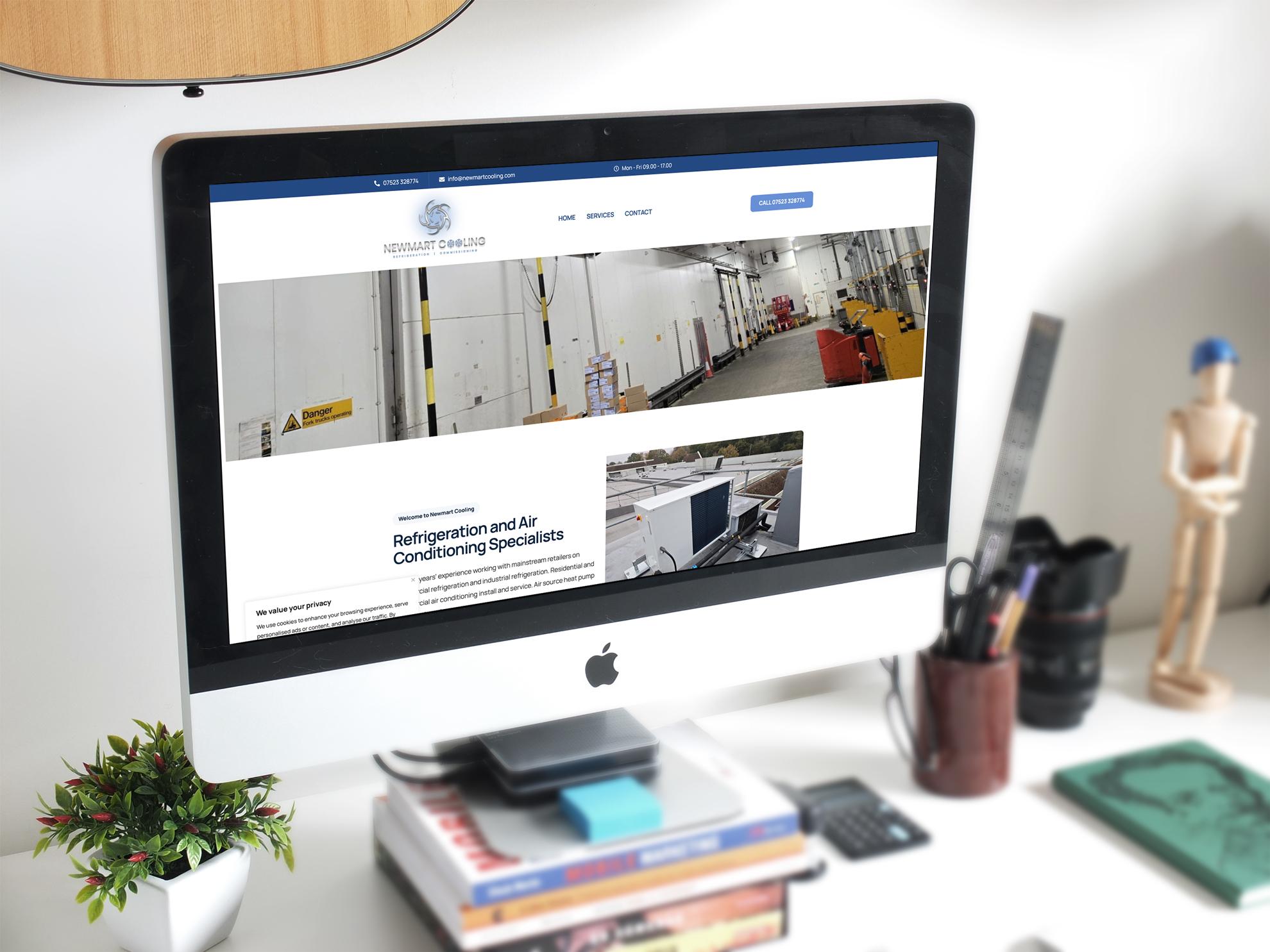 newmart-refridgeration-air-conditioning-south-yorkshire-website-design-doncaster