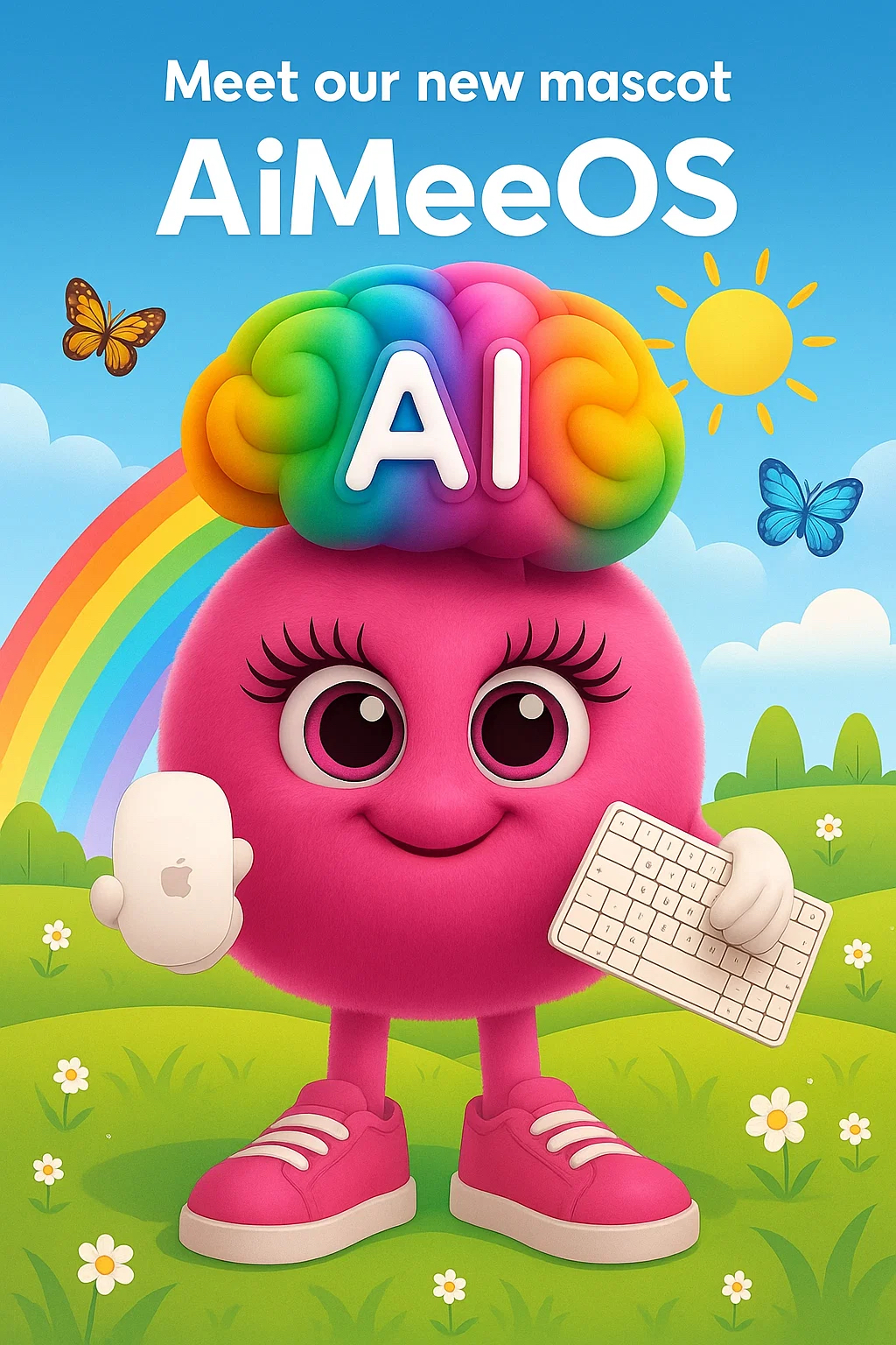 Meet 4C Creatives Website Design Doncaster new mascot AiMeeOS